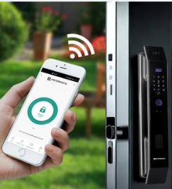 🔒 Cerraduras Inteligentes MOTORMATIC – Seguridad avanzada para puertas residenciales y comerciales
